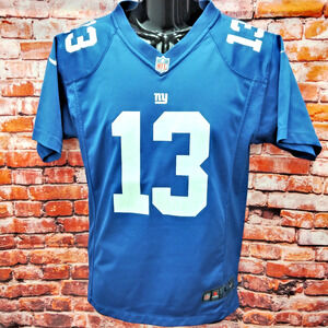 New York Giants Odell Beckham Jr. #13 Jersey Youth L Blue Nike Football Sports